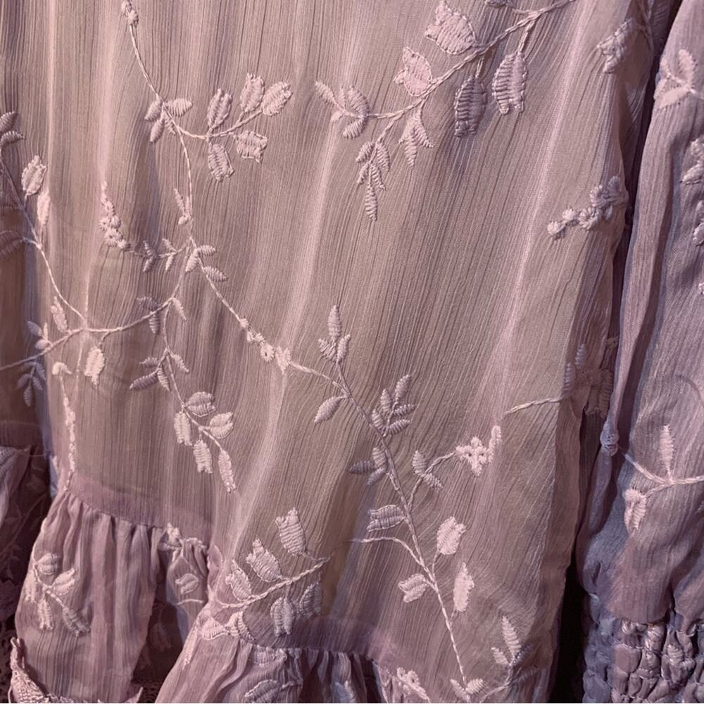 Lilac Lace MINI dress size Medium NWT - Picture 10 of 16